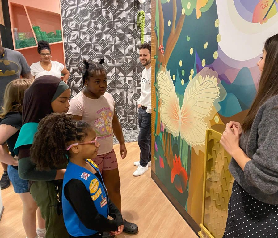 Green Orthodontics Girl Scouts health badge event