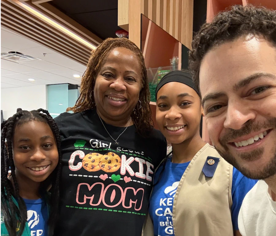 Green Orthodontics Girl Scouts health badge event