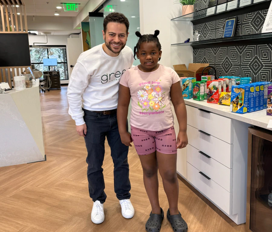 Green Orthodontics Girl Scouts health badge event
